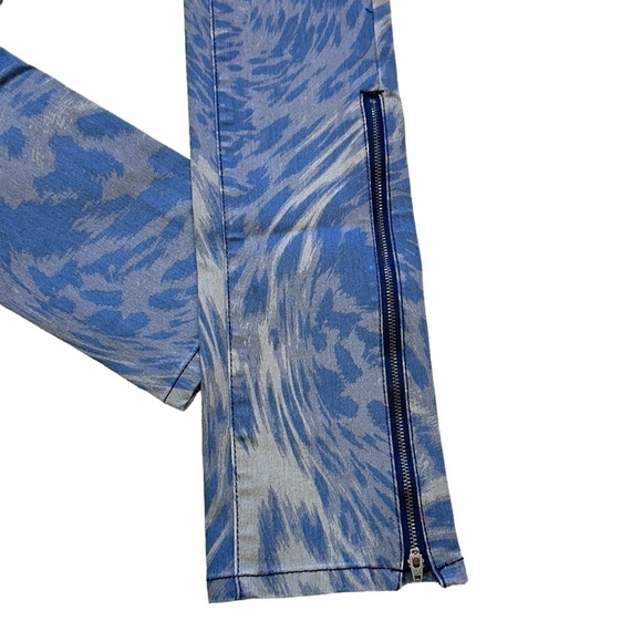 #9 NWT Urban Outfitters BDG Ankle Zip High Rise Skinny Jean in Brown Motif - Picture 6 of 9